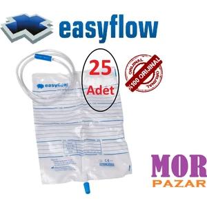 Musluklu İdrar Torbası 2000 ml 25'li Paket