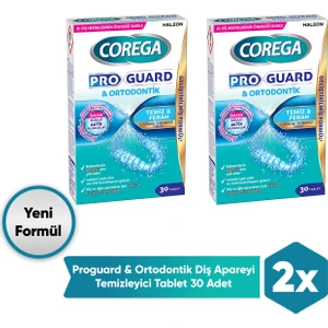 Proguard & Ortodontik Diş Apareyi Temizleyici Tablet 60lı