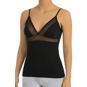 Kadın Atlet Tüllü Ip Askılı (%96 Pamuk - %4 Elastan)