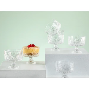 Şeffaf English Home Oria Cam Dondurma Kasesi 6'lı Set 100 ml Hacim ile Mükemmel Sunum
