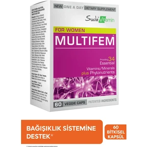 Suda Vitamin Multifem Multivitamin 60 Kapsül