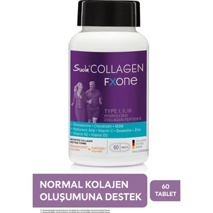 Suda Collagen Fxone Tip I-II-III Kolajen 60 Tablet