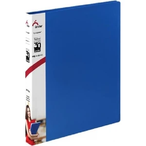 1104 PP Kapak 4 Halkalı Dosya Mavi