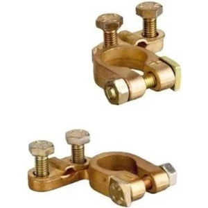 Akü Kutup Başı Zamak 2'li Set Blister Kutu (+/-)