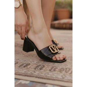 Marina Rosse Kadın Bonita Topuklu Terlik