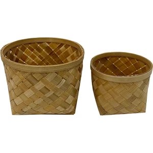 Bambu 2li Saklama Kutusu