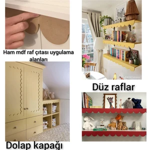Meta Design Dekoratif Ham Raf Çıtası