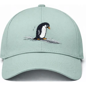 SF Collection Nihilist Penguen Nakışlı Basic Unisex Spor Şapka