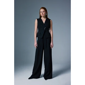 Sofia Palazzo Pantolon - Siyah