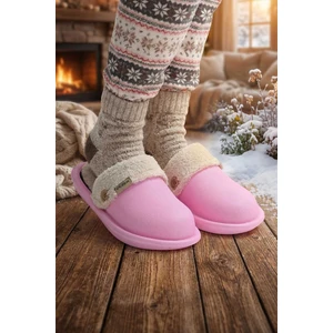 Kışlık Kadın Islak Zemin Terlik