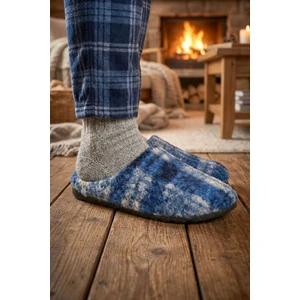 Erkek Kışlık Rahat Taban Ev Bahçe Gondol Terlik