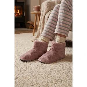 Kadın Kışlık Sessiz Taban Ev Panduf Bot