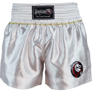 Dragondo MT3033 Muaythai Şortu Beyaz Kick Boks Şortu