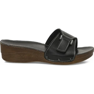 409021.Z6FX Siyah Kadın Ev Terliği