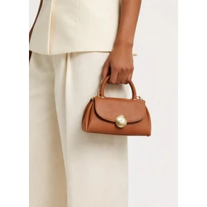 Deri  Görünümlü Şık Çanta