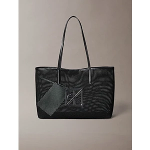 Calvin Klein Kadın Emblem Mesh Tote Çanta