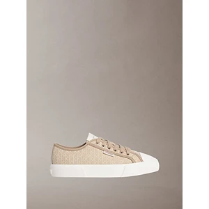 Calvin Klein Kadın Vulc Laceup Aop Canvas Sneaker