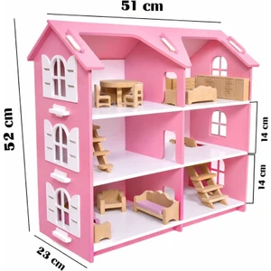 Ahşap Oyuncak Barbi Evi