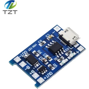 10 Adet Micro USB Pil Şarj Devresi TP4056 ( 1ADET Pil Için )