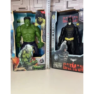 Kinku Hulk ile Batman 30 cm Süper Figurler