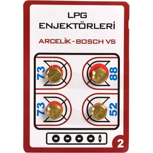 Enjektör Lpg 9no (Takım)