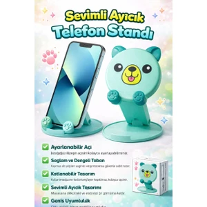 Almanara Project Puffykoa Masaüstü Telefon Tutucu