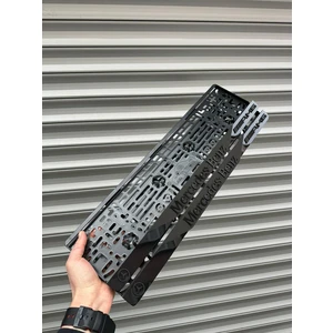 Mercedes Uyumlu Ortası Mat Plakalık
