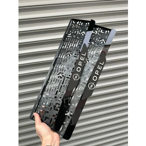 Opel Uyumlu Ortası Mat Plakalık