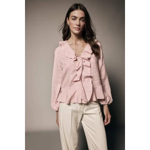 Volanlı Modal Bluz G1971AX26SP