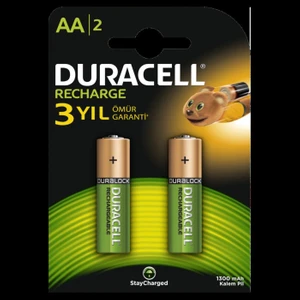 Şarj Edilebilir Basic Aa Piller, 2 Adet 1300 Mah Pil 5000394107892
