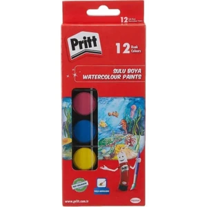 Sulu Boya Küçük Boy 12 Renk