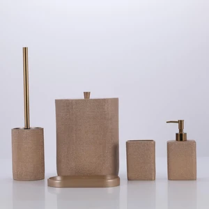 Linen Banyo Seti Vizon