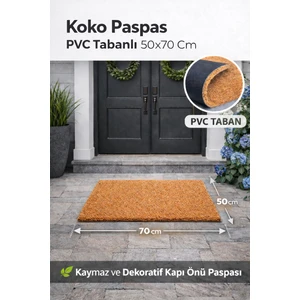 Coco Halı Kapı Önü Paspas Koko - 50cm x 70cm