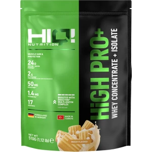 HIQ Nutrition High Pro+ 510GR Biscuit Flavored
