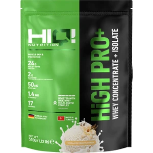 HIQ Nutrition High Pro+ 510GR Vanilla Ice Cream Flavored