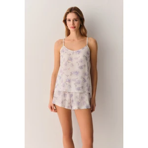 Lilac Atlet Şort Pijama Takımı