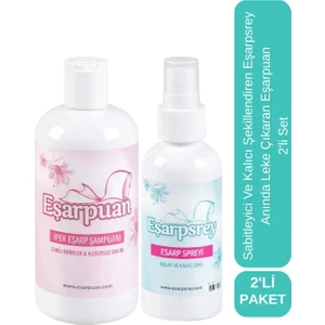 İpek Şal Eşarp Şampuanı ve Eşarp Spreyi 2'li Paket