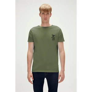 Bad Bear Fısh Dream Thyme Erkek Haki Tshirt