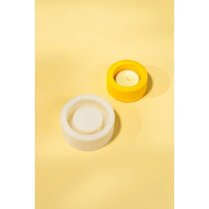 Rufus Concept Tealight 1 Gözlü Silikon Mumluk Kalıbı