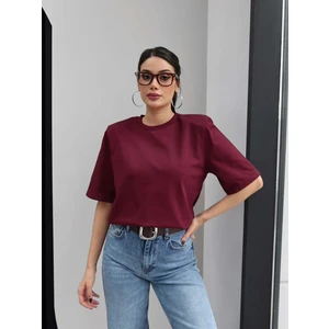 Vatkalı Kısa Kol Tshirt