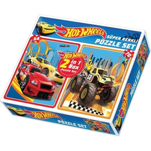 1535 Hot Wheels  2in1 Puzzle