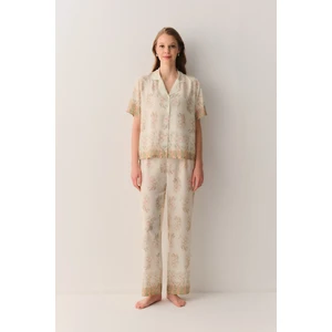 Rustic Gömlek Yaka Pijama Takımı