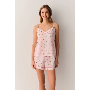 Smile Atlet Şort Pijama Takımı