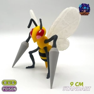 #0015 Beedrill Pokemon Figürü