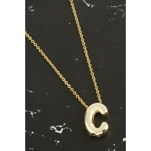 C Harfli Balon Kolye