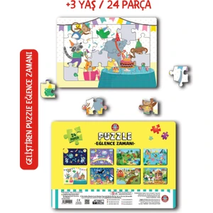 Çocuk Akademi Puzzle Eğlence Zamanı