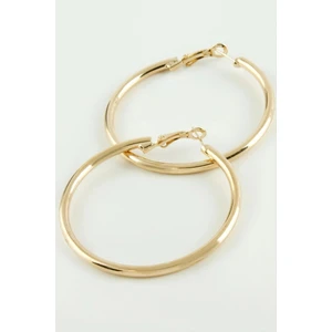 Boru Kalın Halka Küpe 4,5 cm