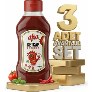 Acılı Ketçap 3X550 gr