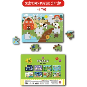 Çocuk Akademi Puzzle Çiftlik