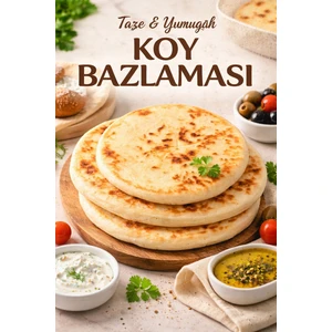Bazlama(Mayalı)Ekmek